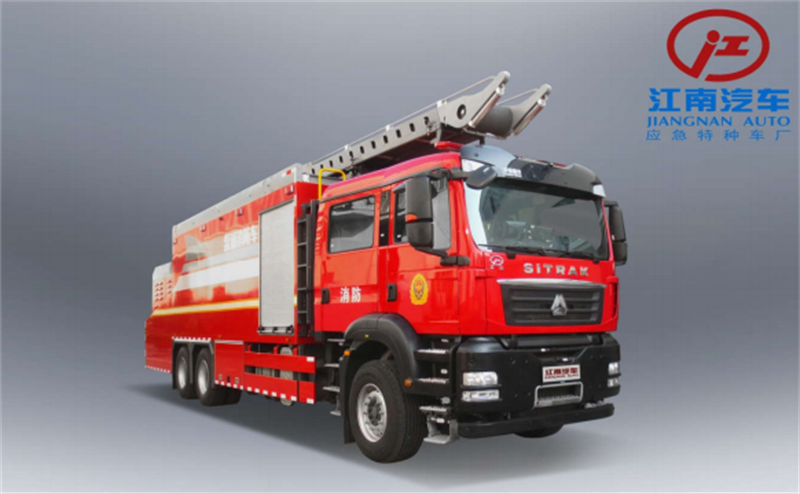 江特牌JDF5290TXFBP250/DX泵浦消防车
