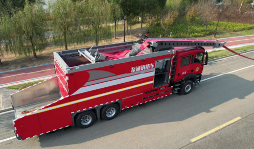 江特牌JDF5290TXFBP250/DX泵浦消防车