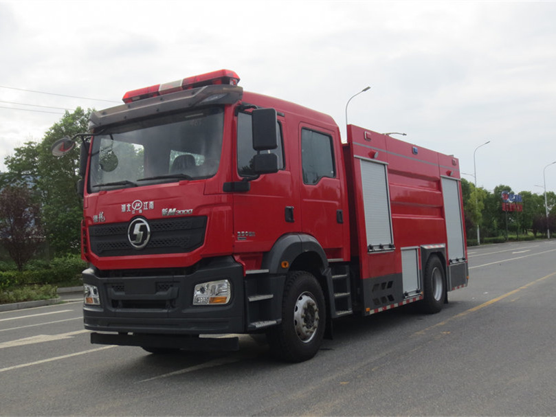 8吨陕汽单桥泡沫消防车