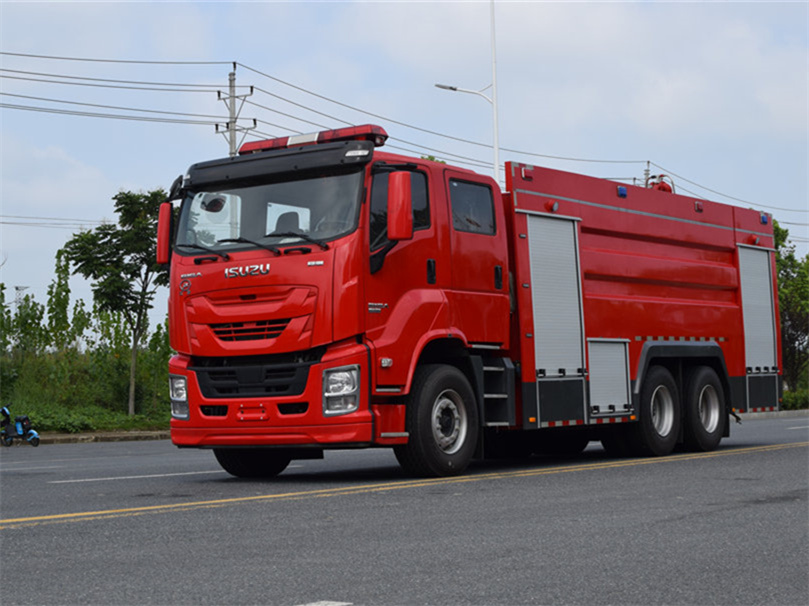 16吨庆铃泡沫消防车