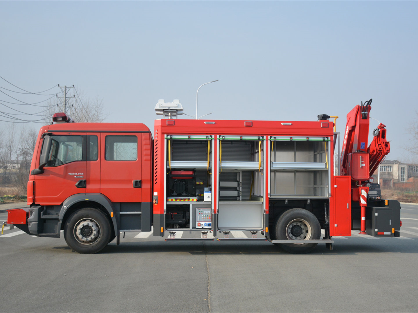 德国曼恩抢险救援车