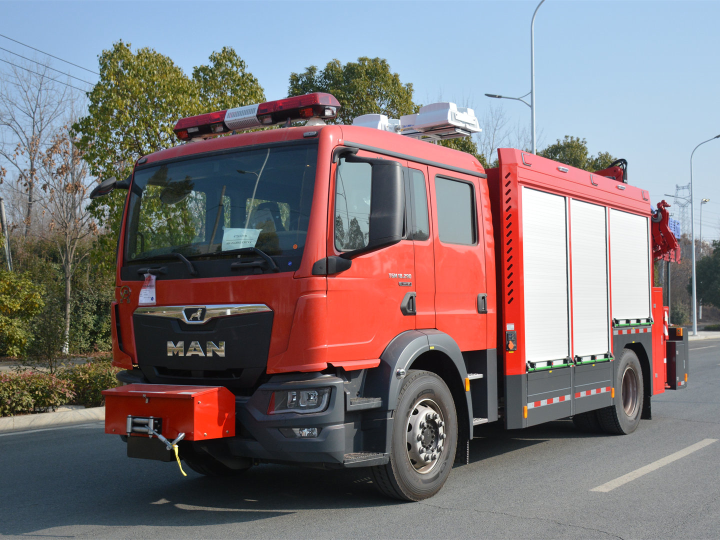 德国曼恩抢险救援车