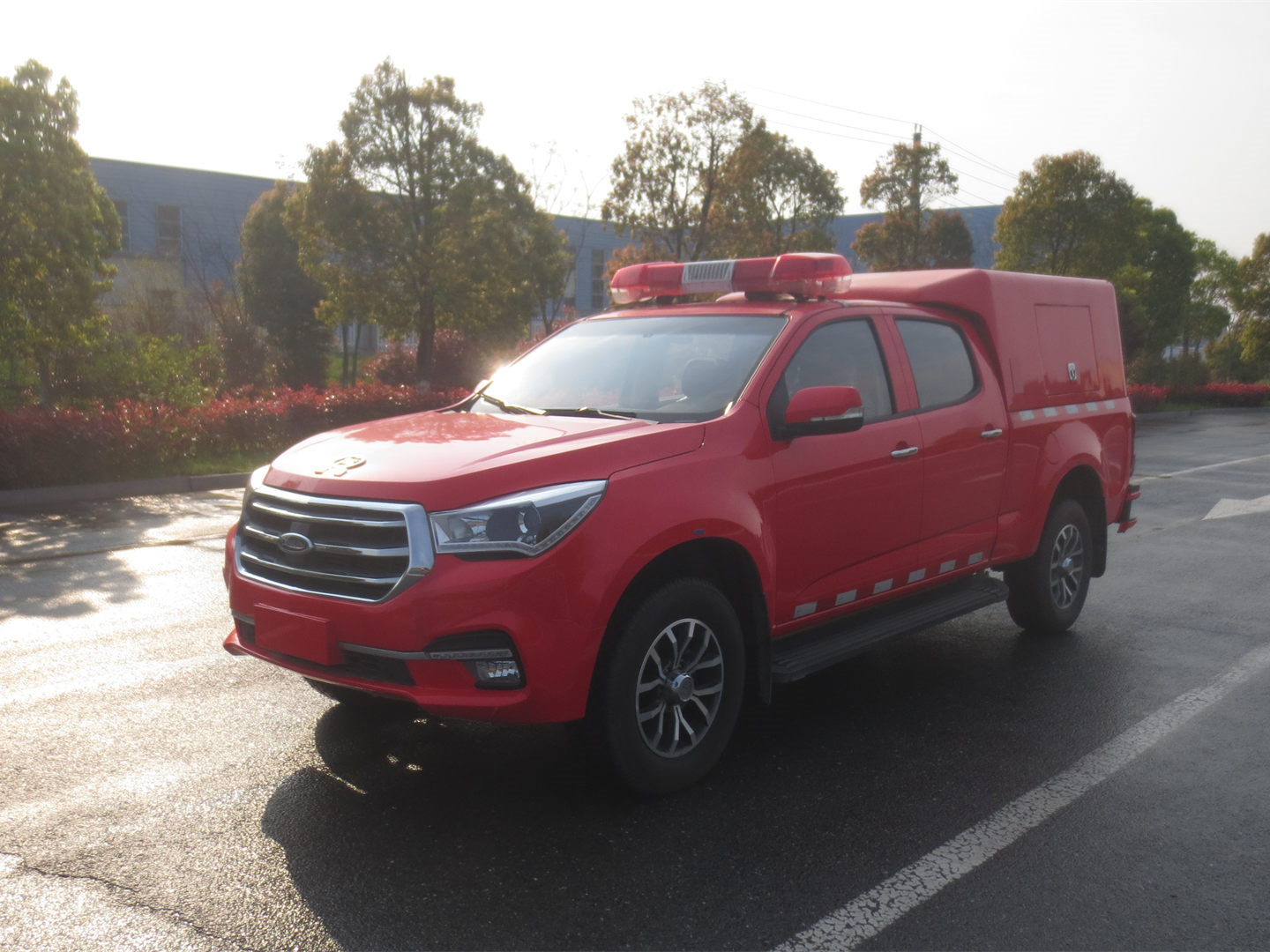 庆铃皮卡双排器材消防车