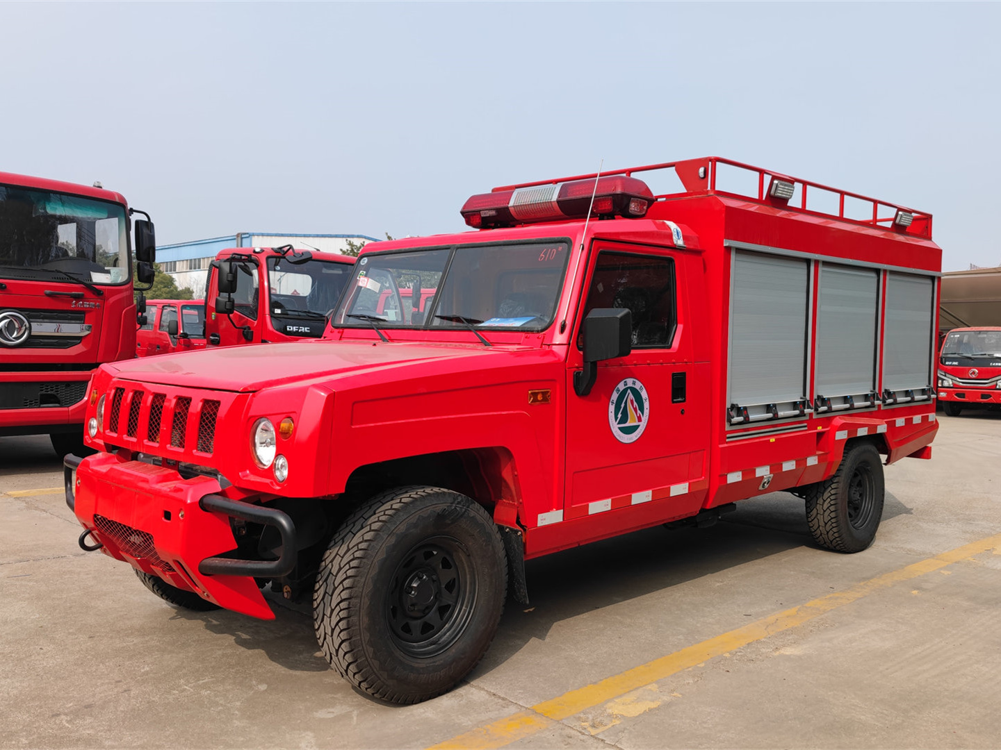 四驱勇士器材消防车